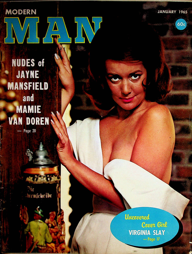 Modern Man Busty Magazine  Nudes Of Jayne Mansfield and Mamie Van Doren  January 1965     080622lm-p