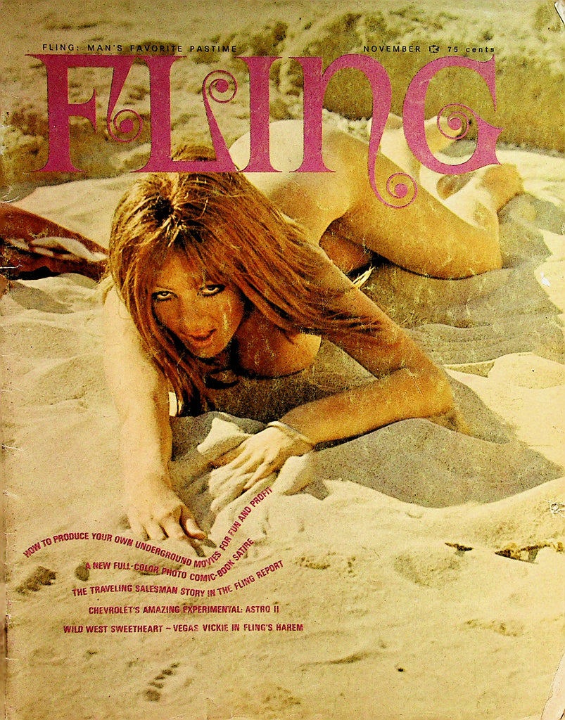 Fling Busty Magazine  Vegas Vickie  November 1968   101522lm-p2