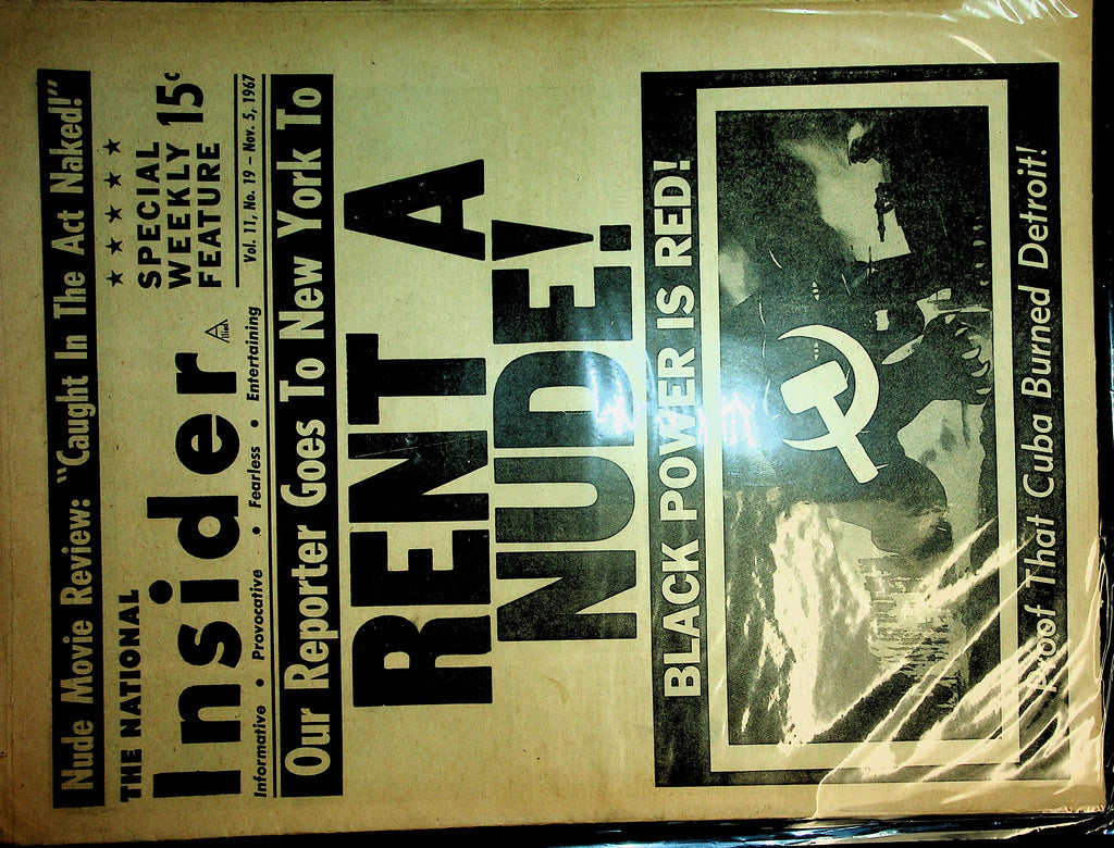 The National Insider Newspaper   Rent A Nude!  November 5, 1967     100720lm-amsh