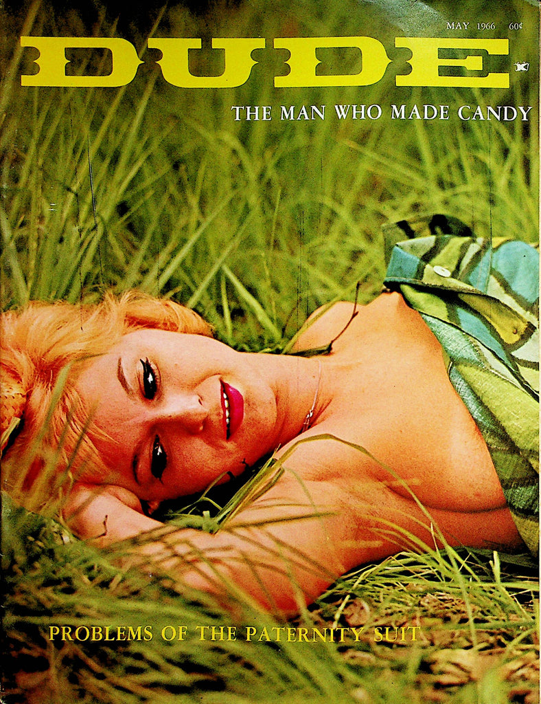 Dude Busty Magazine  Centerfold Girl Billie Dalhart  May 1966     022723lm-p2