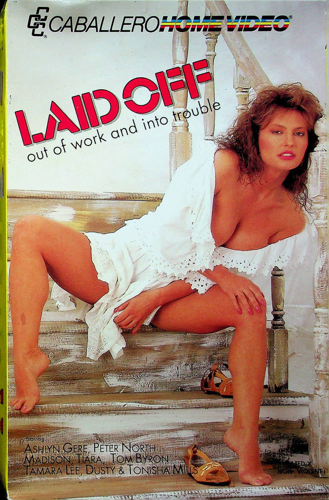 Adult VHS Movie Laid Off Ft. Ashlyn Gere & Peter North 1990 By Caballero Video 031423RPVHS