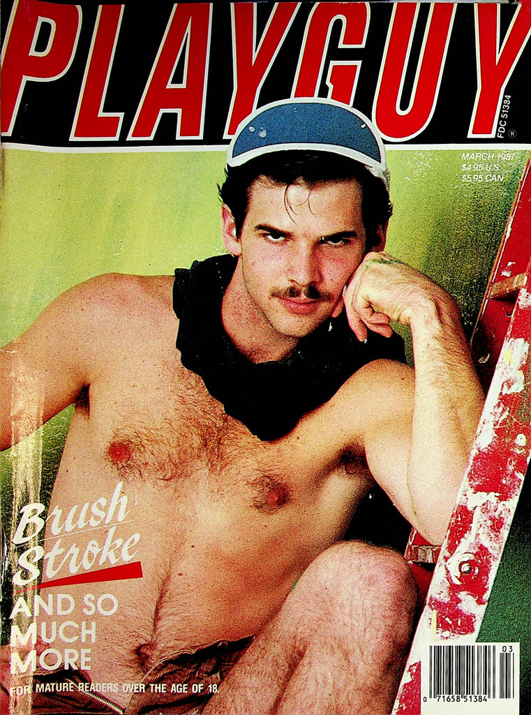 Playguy Gay Magazine  Brush Stroke  March 1987   080522lm-p