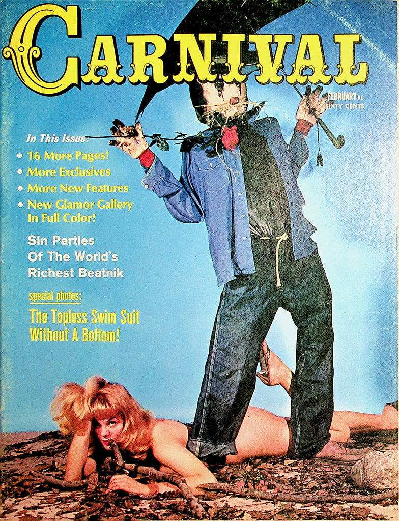 Carnival Men's Magazine  Covergirl Patti Boyle  February 1965      120321lm-dm