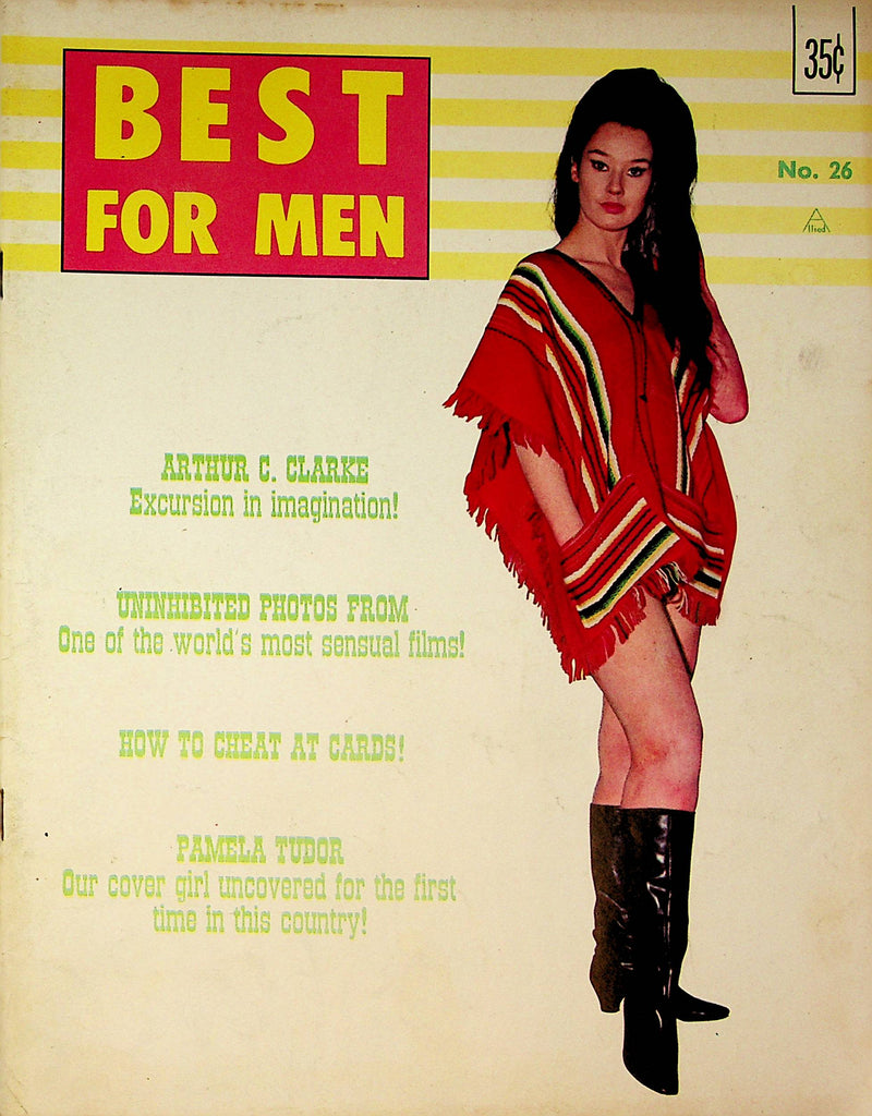 Best For Men Magazine  Covergirl Pamela Tudor  #26  1966  082222lm-p