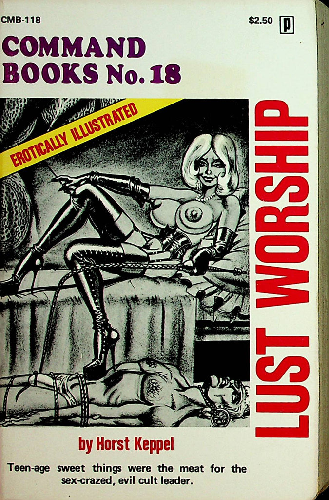 Lust Worship Fetish Novel  1976  by Host Keppel    Command Books #18    Eros  Publishing   062621lm-DM2