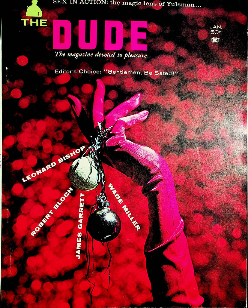 Dude Vintage Magazine  Beautiful Bobby Naylor  January 1961  092921lm-dm