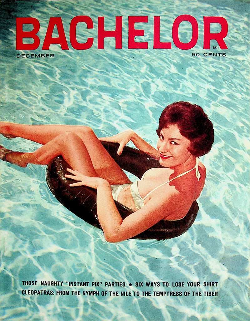 Bachelor Magazine  Covergirl Jean Felucier / Cleopatra Liz Taylor  December 1962    080922lm-p