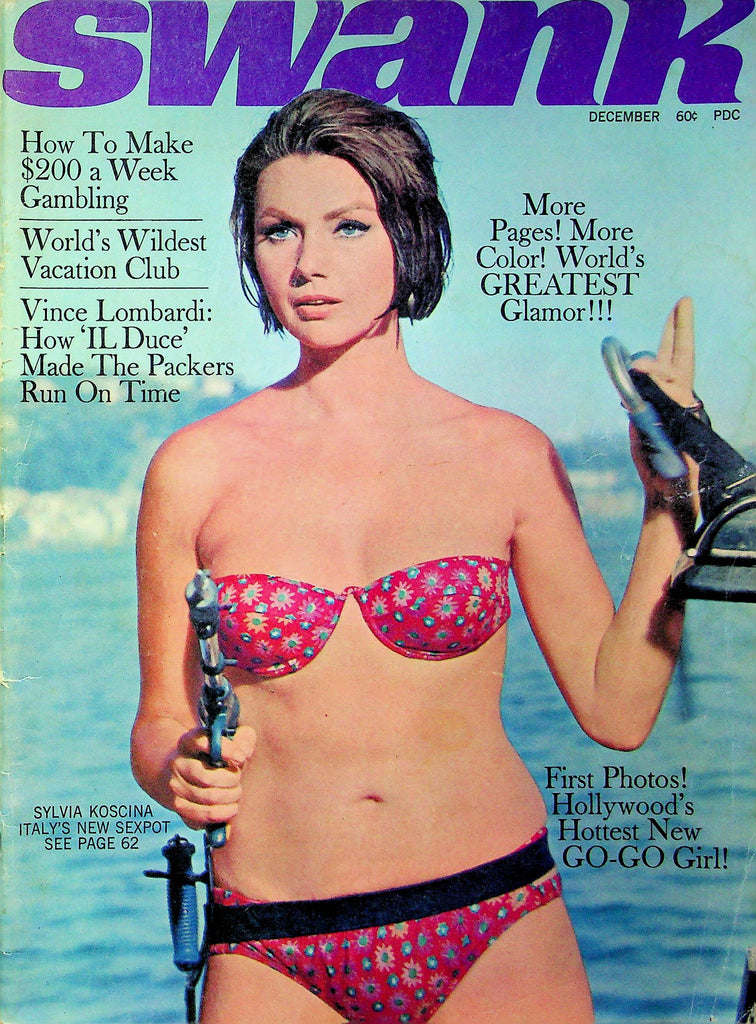 Swank Magazine Ft. Sylvia Koscina & Vince Lombardi December 1967 040323RP