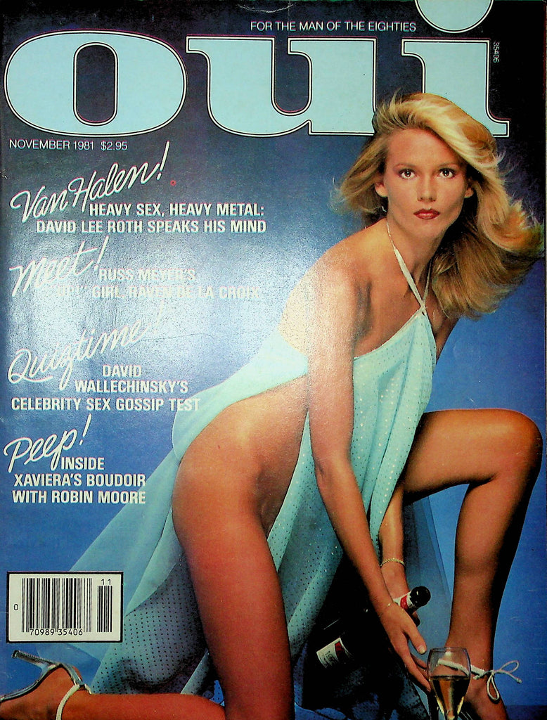 OUI Magazine Robin Moore & Raven De La Croix November 1981 010323RP