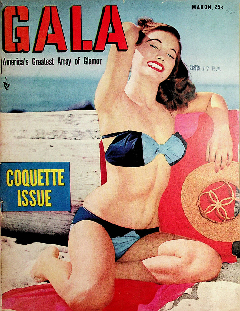Gala Busty Vintage Magazine  Lilly St. Cyr  / Special Coquette Issue  March 1952   101221lm-dm