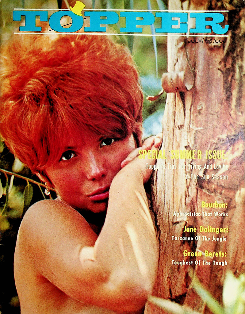 Topper Busty Vintage Magazine   Jane Dolinger  July 1966   100421lm-dm