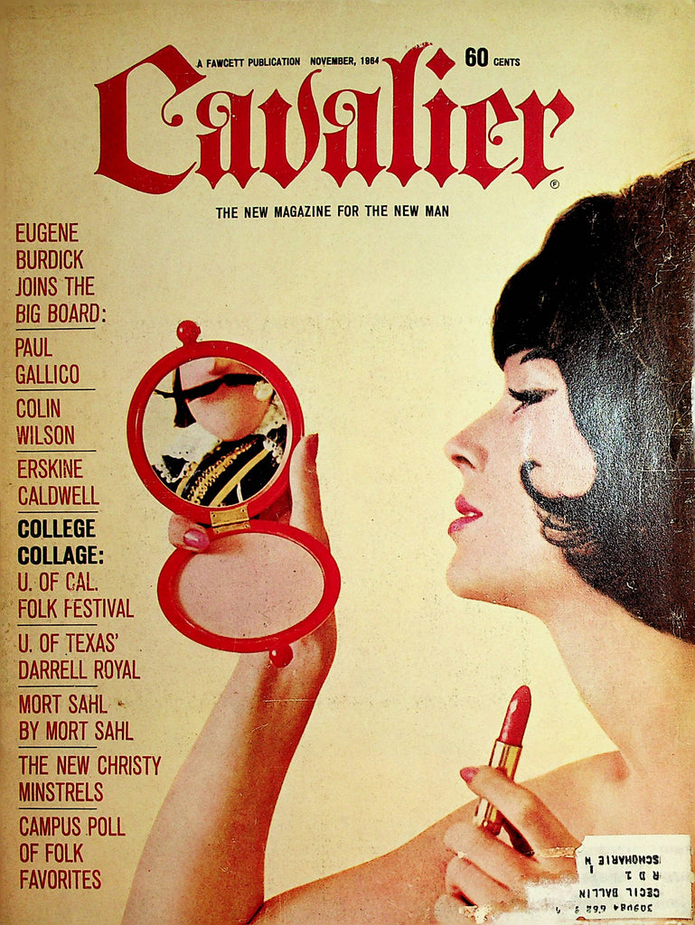 Cavalier Vintage Magazine  Centerfold Lorene Watson  November 1964  100121lm-dm