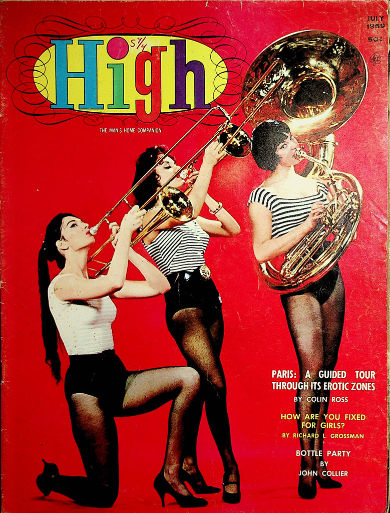 High Magazine Paris: Guided Tour Through Its Erotic Zones  July 1959   122421lm-dm