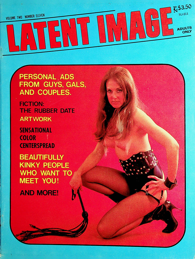 Latent Image Fetish Magazine Beautifully Kinky People  vol.2 #11 1972 by HOM  121121lm-dm