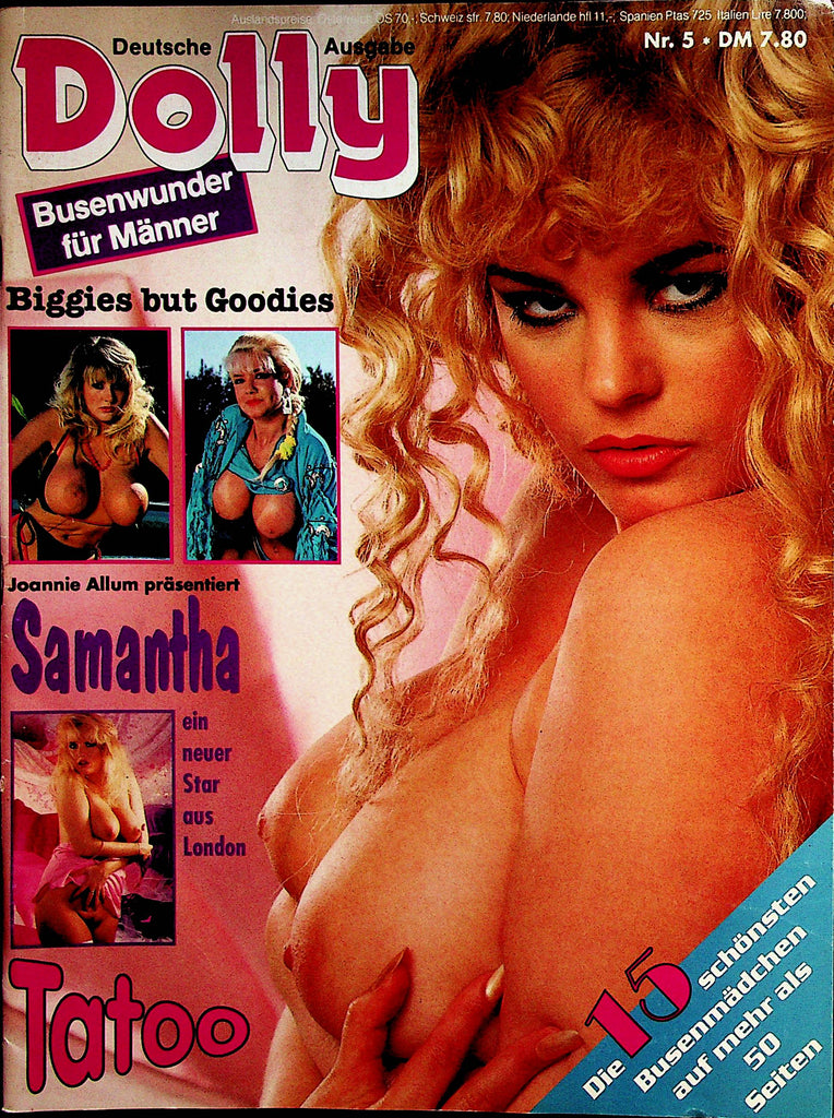 Dolly German International Busty Magazine   Kayla Kleevage  #5 1990's    111422lm-p2
