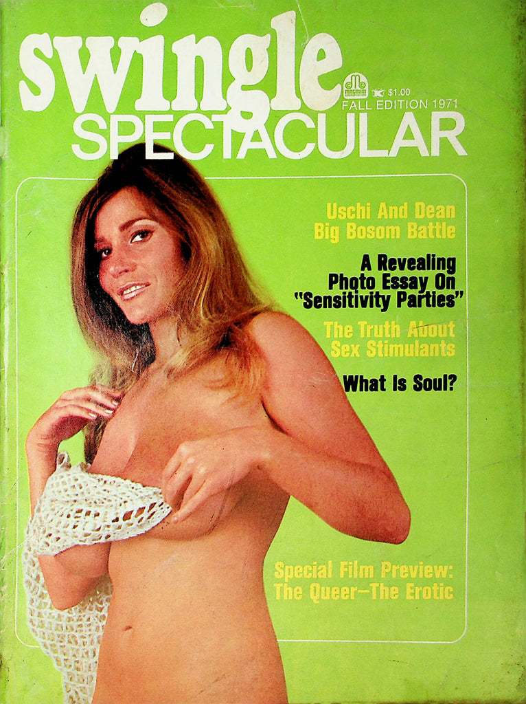 Swingle Spectacular Maazine  Uschi Digart / Dean Ackerland  Fall 1971   091520lm-sh
