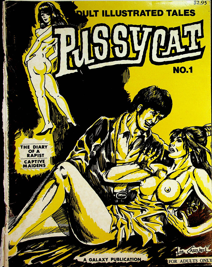 Pussy Cat Adult Illustrated Tales  Captive Maidens  #1  1970's  022323lm-6