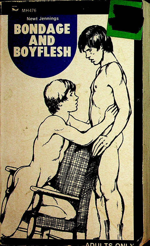 Bondage And Boyflesh Gay Novel by Newt Jennings 1975  Surrey House  110721lm-dm