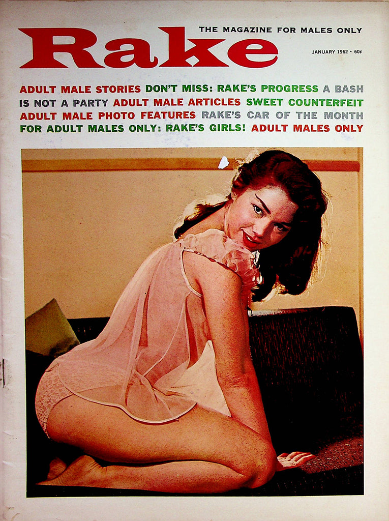 Rake Busty Magazine   Centerfold Jill Prescott  January 1962   071622lm-p