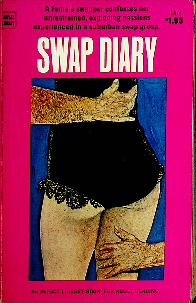 Swap Diary Novel  Suburban Swap Group  1970  Impact Library    110521lm-dm2