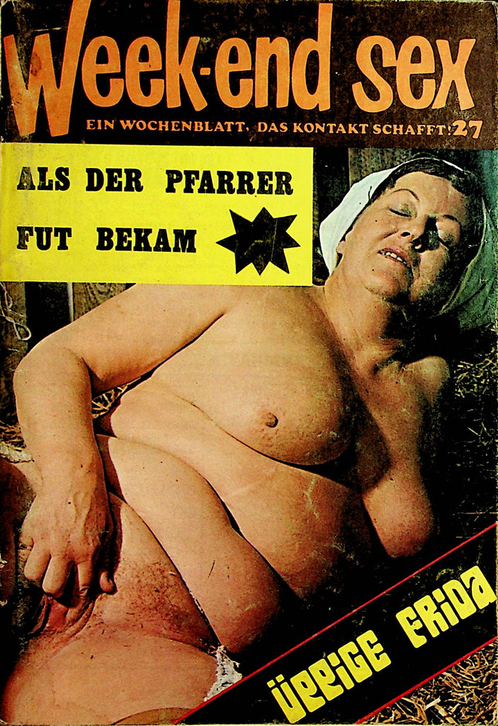Week-end Sex German Magazine #27  July 1973    070820lm-sh