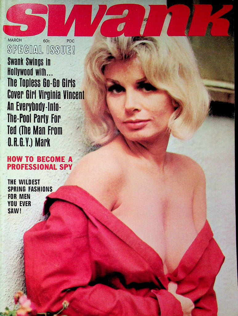 Swank Magazine The Two Faces Of Vanessa & Goody For Fenton March 1967 032123RP
