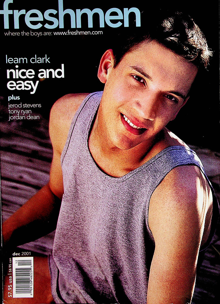 Freshmen Gay Magazine  Coverguy Leam Clark  December 2001    112222lm-p