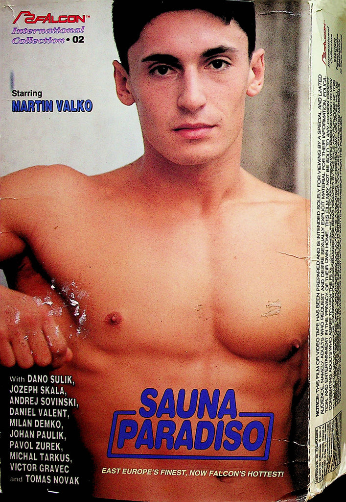 Sauna Paradiso Gay VHS Movie   Martin Valko / Dano Sulik - Falcon International Collection  031523lp-vhs4