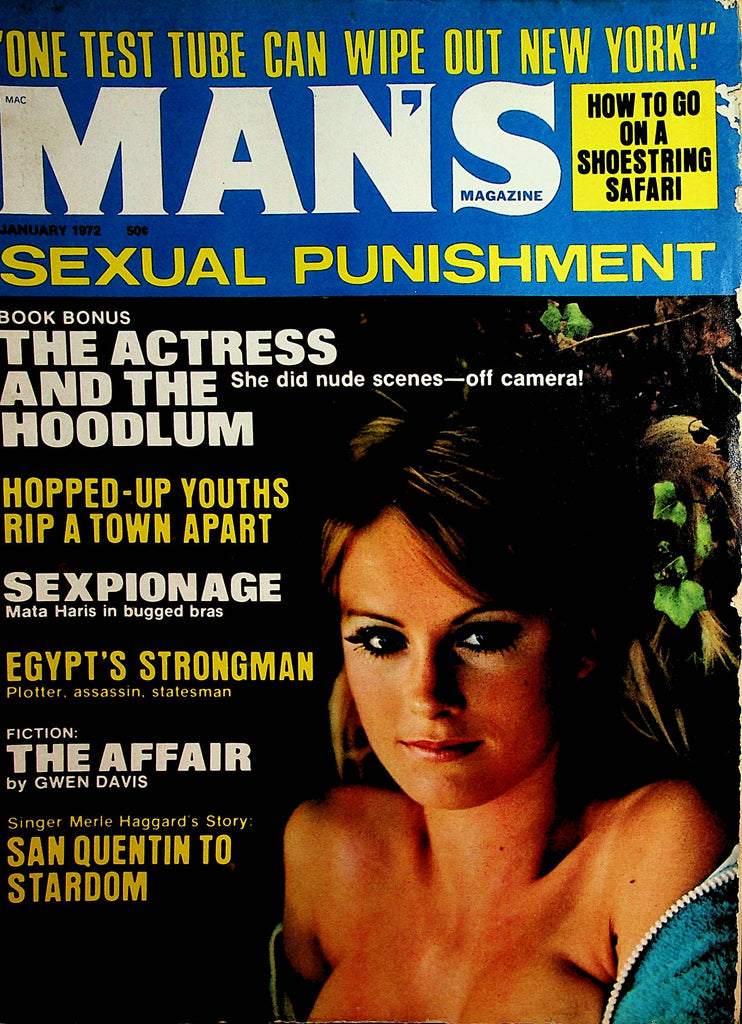 Man's Magazine  Miss January Sally Dixon   January 1972     012622lm-dm