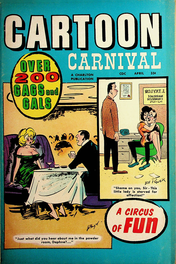 Cartoon Carnival Vintage Magazine  April 1968    121121lm-dm