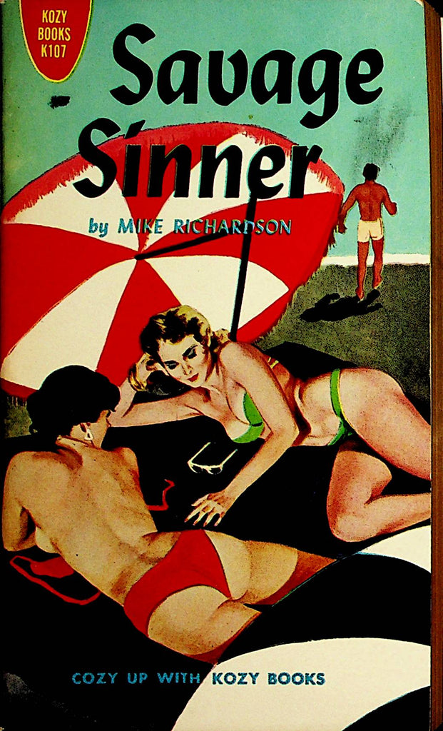 Savage Sinner Novel  by Mike Richardson 1960 Kozy Books   110521lm-dm
