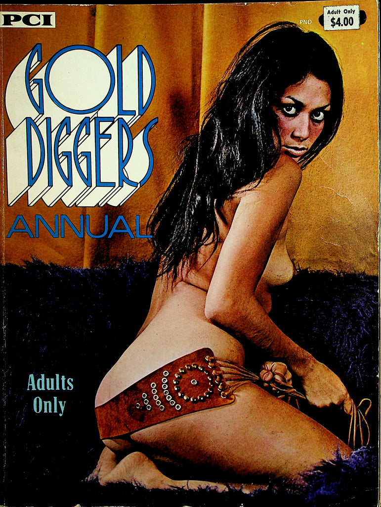Gold Diggers Annual Magazine   Spread Wide  1970's  032422lm-p