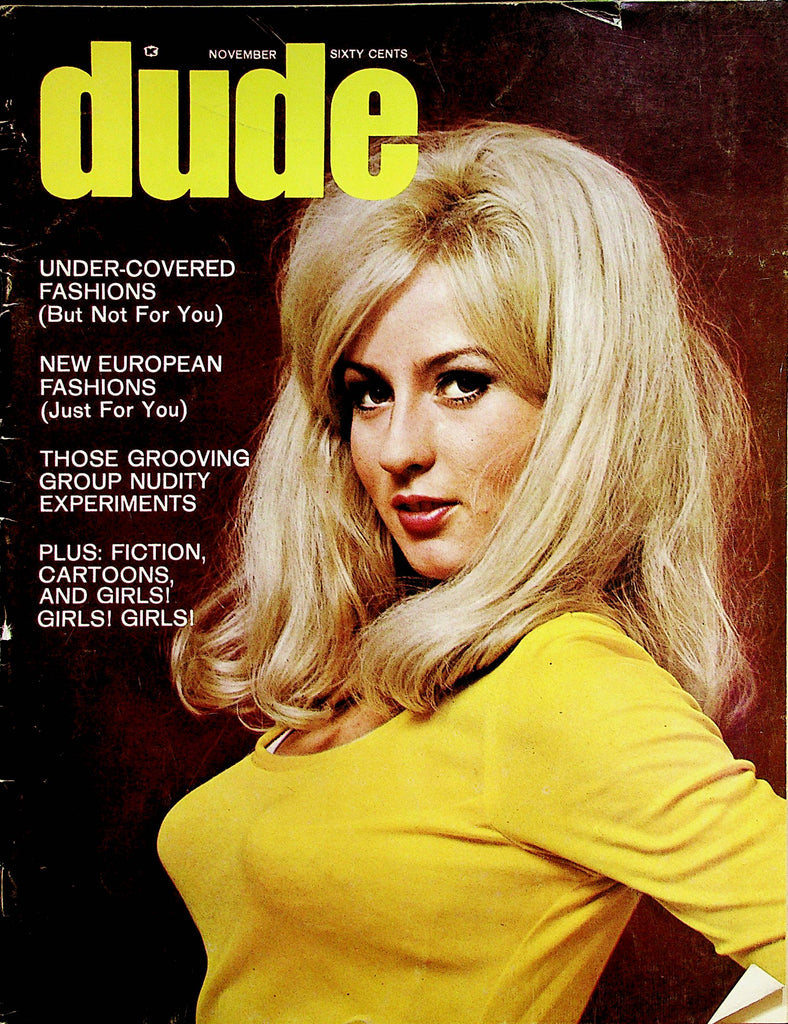 Dude Busty Magazine  Centerfold  Katyia  November 1969      022723lm-p2