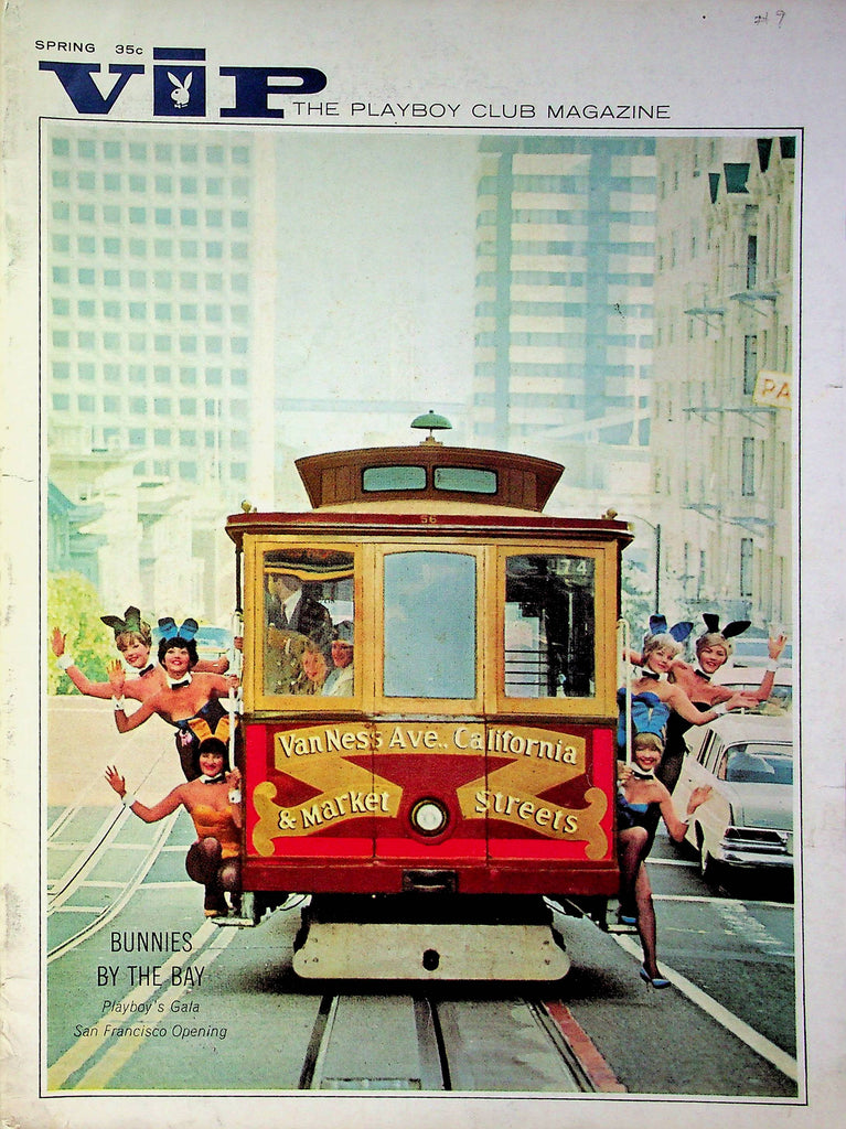 Vip Playboy Club Magazine Bunnies By The Day Spring 1966 022423RP