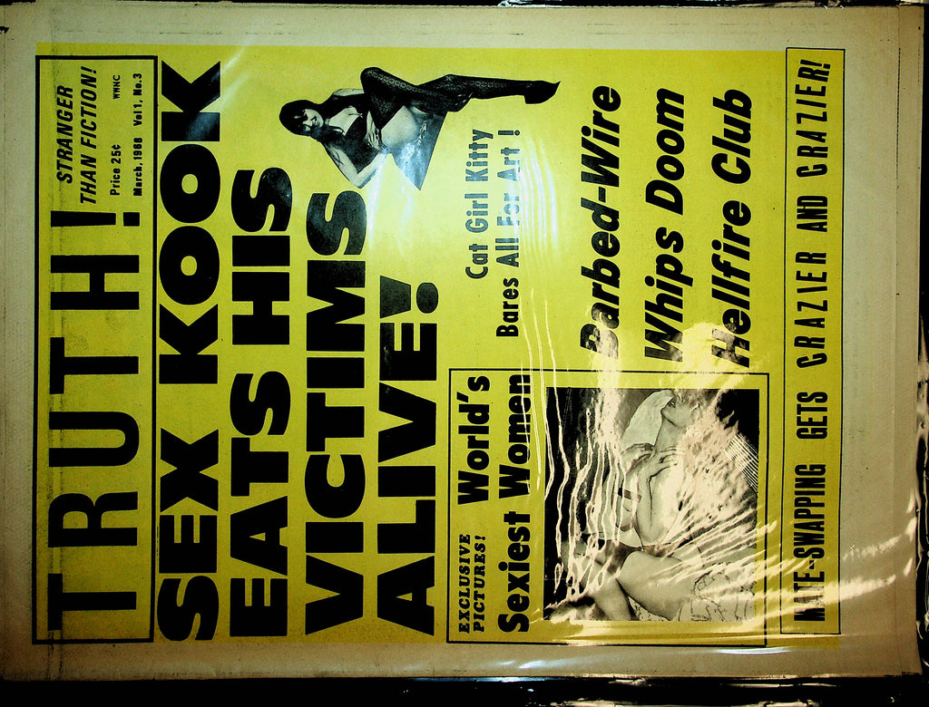 Truth! Newspaper  Cat Girl Kitty/ World's Sexiest Women  March 1968   100720lm-amsh