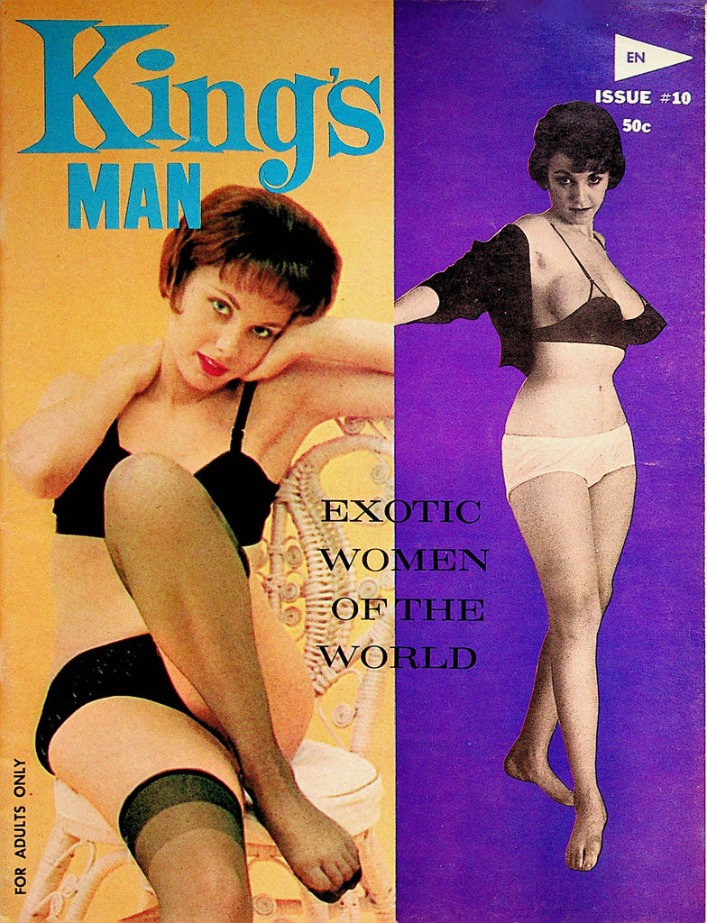 Kings Man Magazine  Exotic Women Of The World  #10 1961    062522lm-p