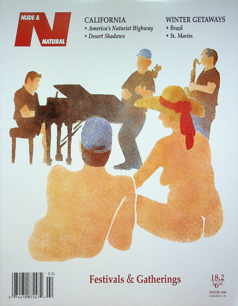 Nude & Natural Magazine Festivals & Gatherings Vol.18 No.2 1998 071222RP