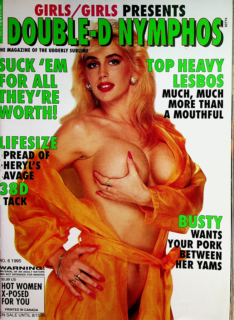 Double-D Nymphos Magazine  Casey James / Busty Belle   #6 1995     092222lm-p3