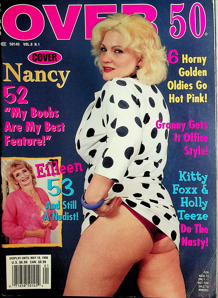 Over 50 Magazine  Covergirl Busty Nancy  vol.8 #1  1998     021122lm-p