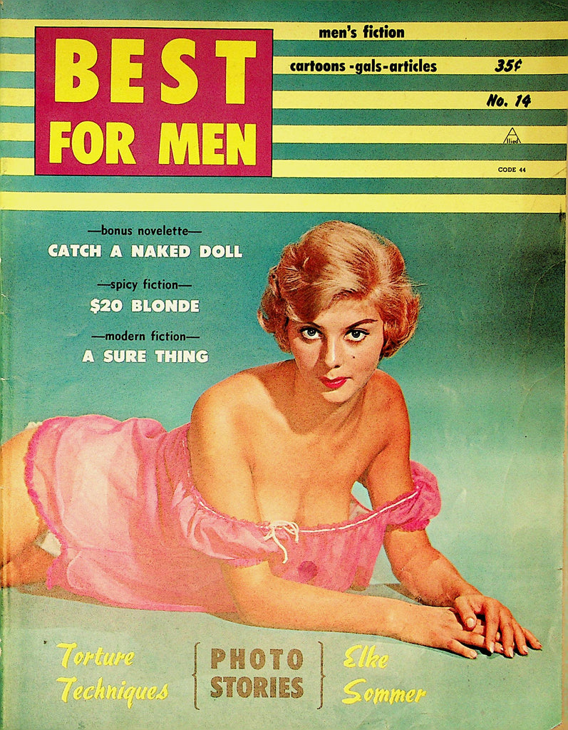 Best For Men Magazine   Elke Sommer  #14  1964    082022lm-p