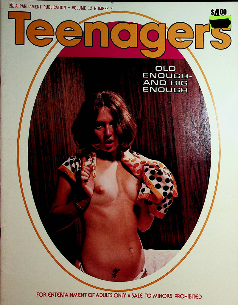 Teenagers Magazine  Wild Cherries   vol.12 #2 1977  18+ Parliament Publication  040920lm-sh