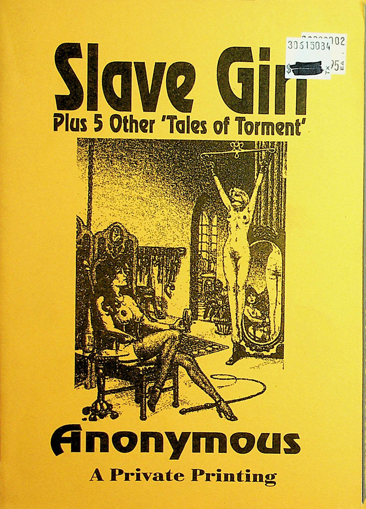 Slave Girl Fetish Novel Plus 5 Other 'Tales of Torment' by Anonymous     062821lm-dm