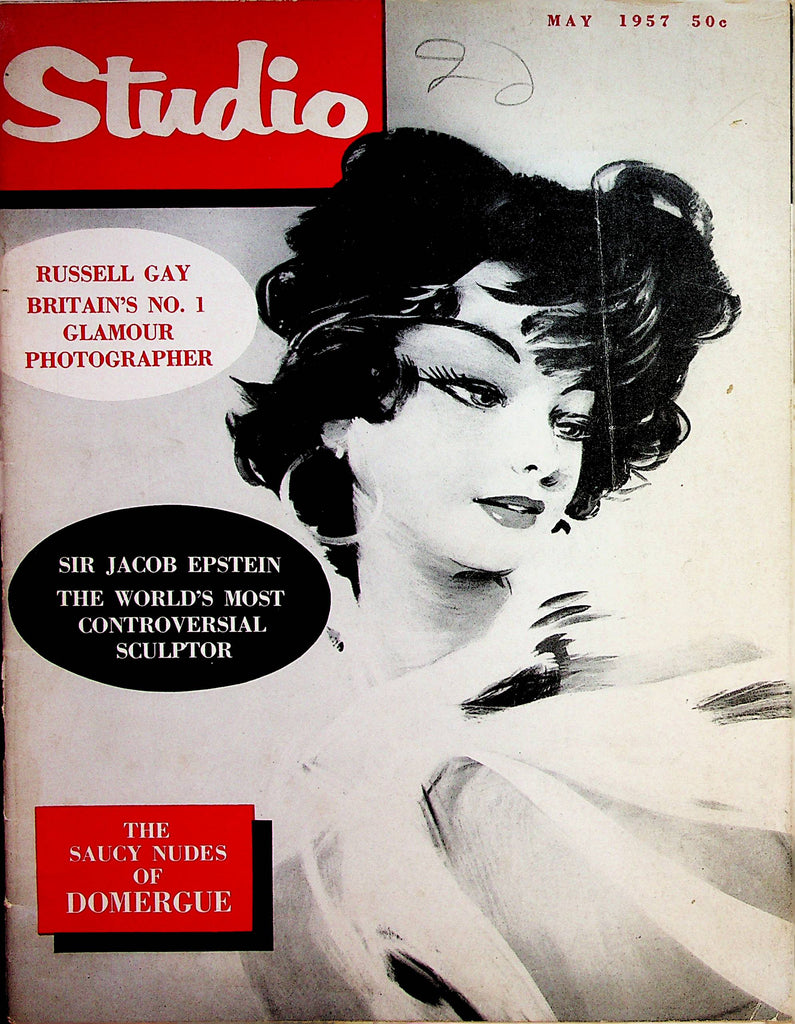 Studio Photography Vintage Magazine   Russell Gay Britain's No.1 Glamour Photographer  May 1957   071922lm-p