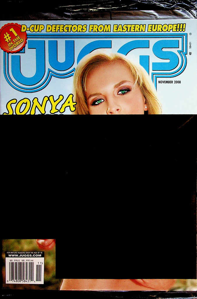 Juggs Magazine  Covergirl Sonya  November 2008  new/sealed   100122lm-p2