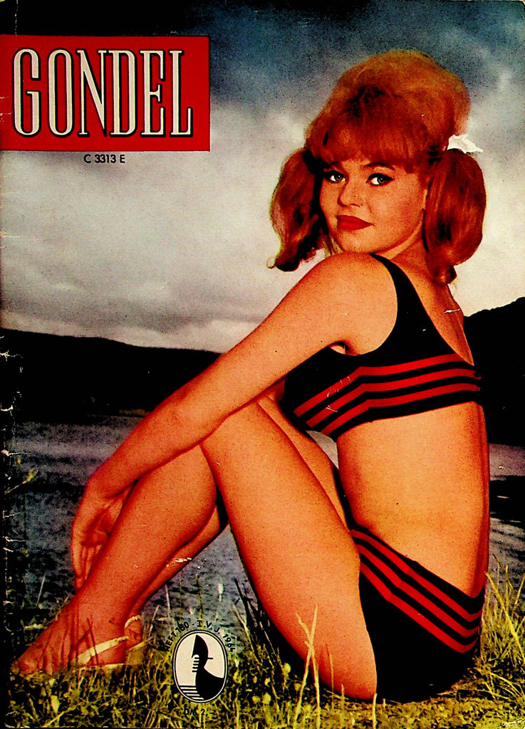 Gondel German International Magazine  Brigitte Bardot /Claudia Cardinale/ Back Cover Jane Fonda  March 1964     062722lm-p