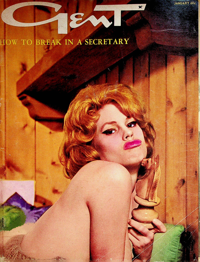 Gent Busty Magazine  Centerfold Girl Linda  January 1966    091722lm-p2