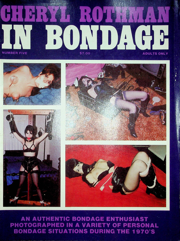 Cheryl Rothman In Bondage Magazine May 1981 100422RP