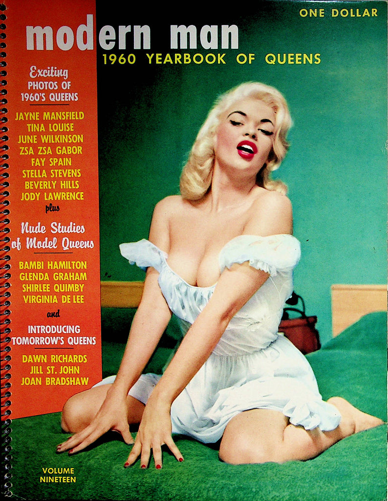 Modern Man 1960 Yearbook Of Queens Jayne Mansfield / Tina Louise / Jun –  Mr-Magazine