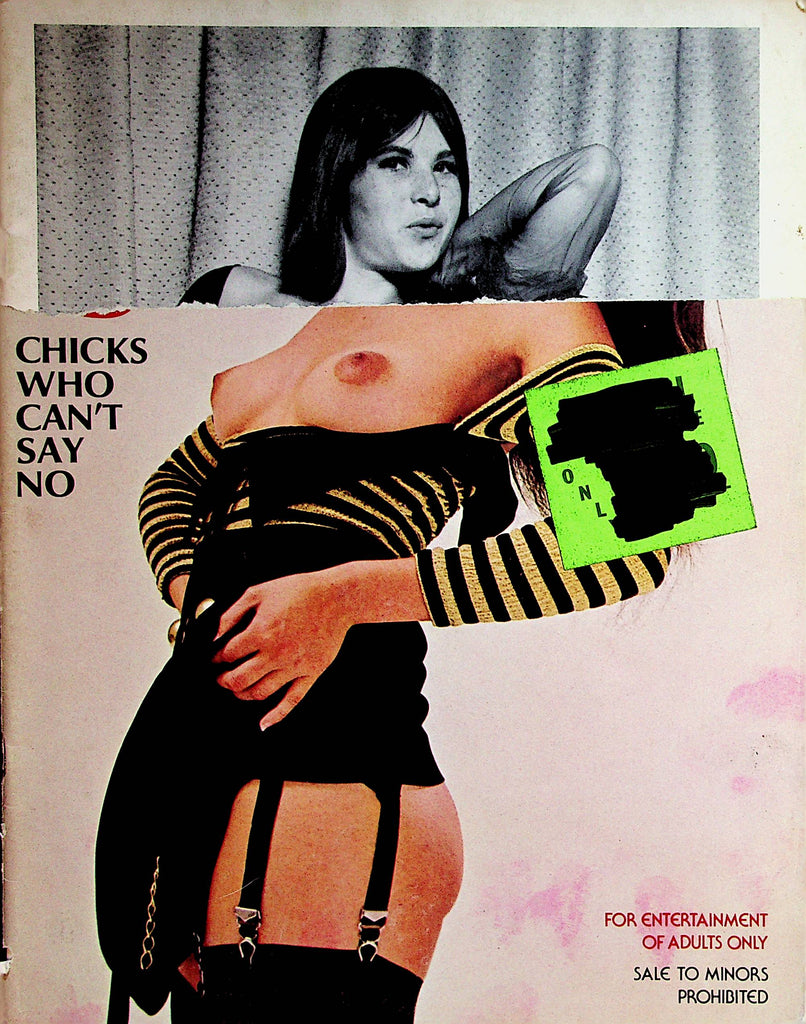 Yes Girls Vintage Magazine   Chicks Who Can't Say No  1975  Readers Copy  090322lm-p