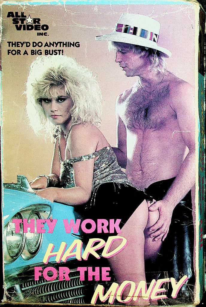 They Work Hard For The Money VHS  Laurie Thompson / Ginger Snap XXX 1988  122621lm-dm3